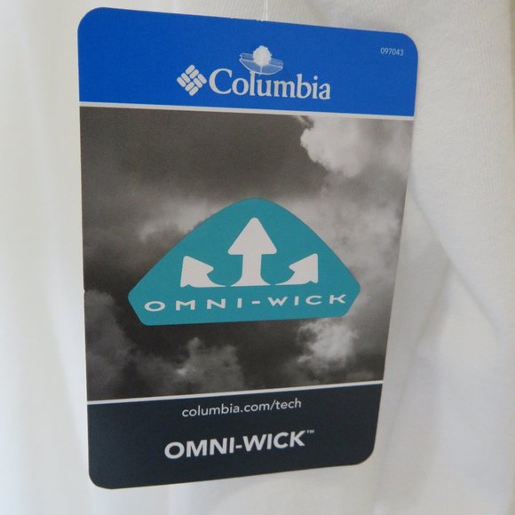 Columbia* Men's Short Sleeve Crew Neck Straight Hem LOGO Print Tee-Shirt~Size 4X - Picture 6 of 11